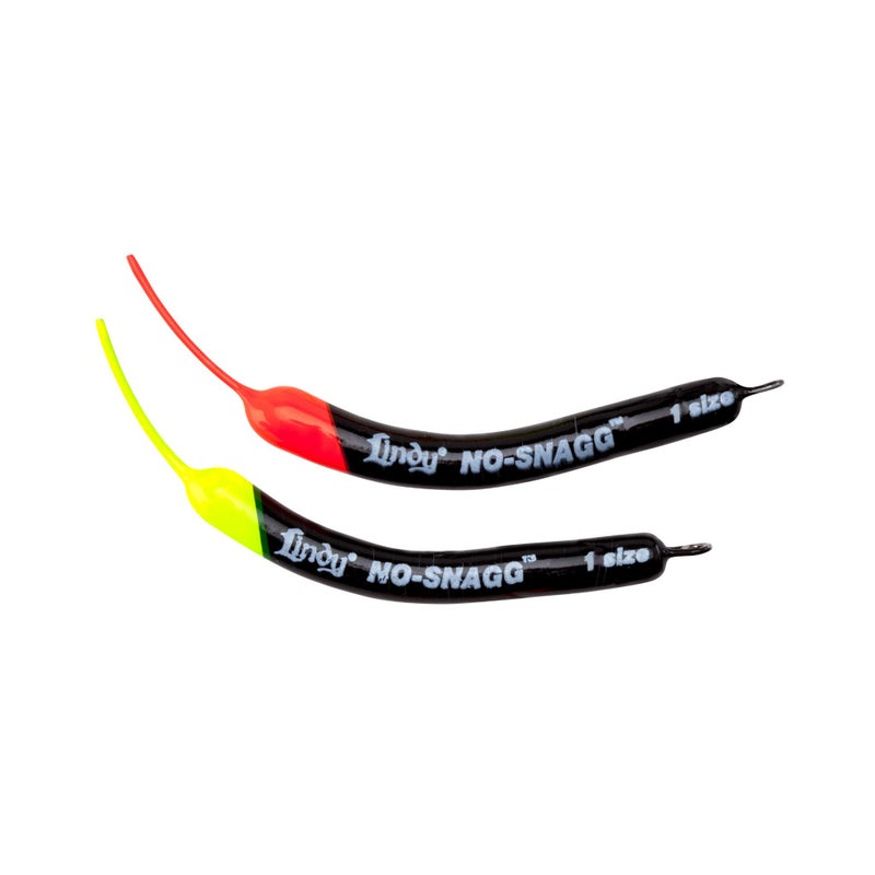 Lindy No-Snagg Slip Sinker Banana-Shaped Fishing Sinker - Enables Anglers to Fish Unfishable Areas, Standard (2 Pack), 1 oz - Image 1